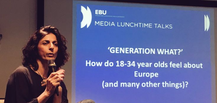 “Generation What” Media Lunchtime Talk gives journalists and politicians food for thought from young Europeans