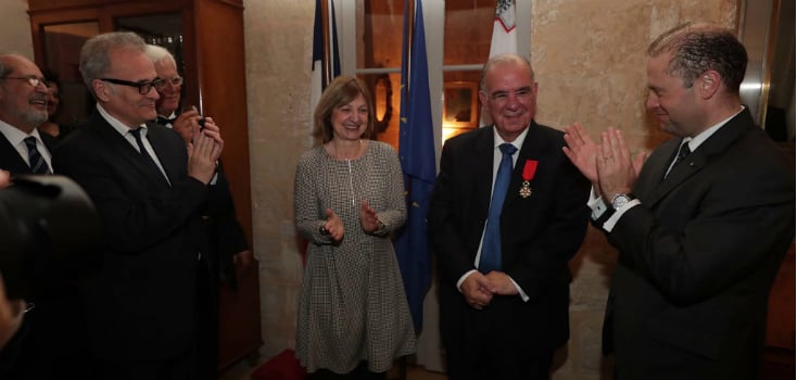 EBU Board Member Tonio Portughese awarded highest French honour