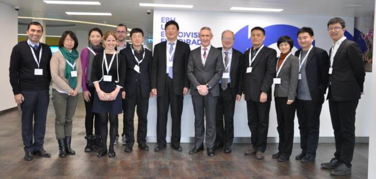 Chinese Ministry for Media visits EBU