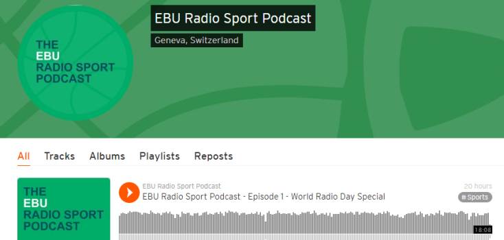 EBU launches Radio Sport podcast on World Radio Day
