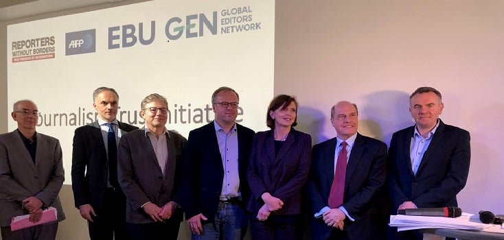 L'UER et ses partenaires dévoilent la “Journalism Trust Initiative (JTI)”, un dispositif innovant contre la désinformation
