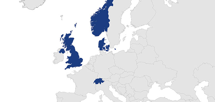 Digital radio progress in Norway, Switzerland, Denmark and UK