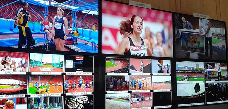 EBU conducts UHD HFR tests at European Championships