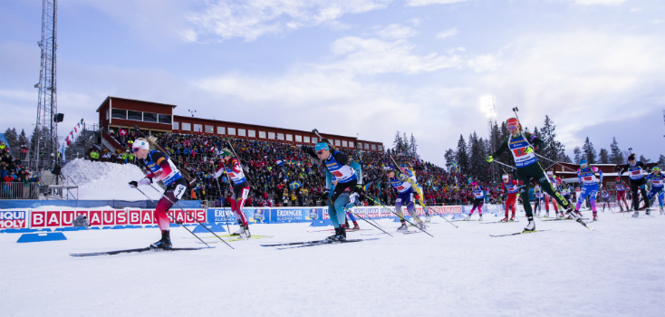 L'Eurovision Sport rassemble un immense public pour les Championnats du monde de biathlon
