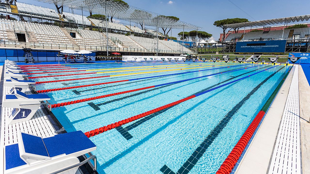 EBU Members to offer comprehensive coverage of European Aquatics Championships Rome 2022 EBU