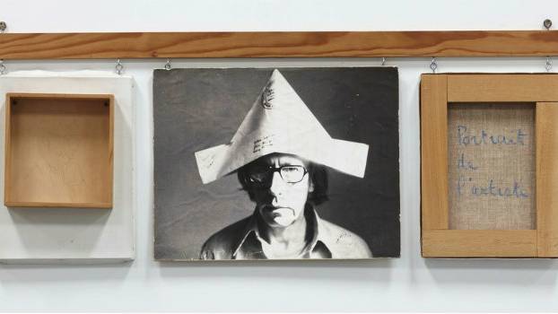Self portrait of Robert Filliou