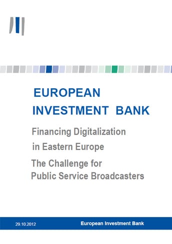 European Investment Bank: Financing Digitization in Eastern Europe: the challenge for PSBs