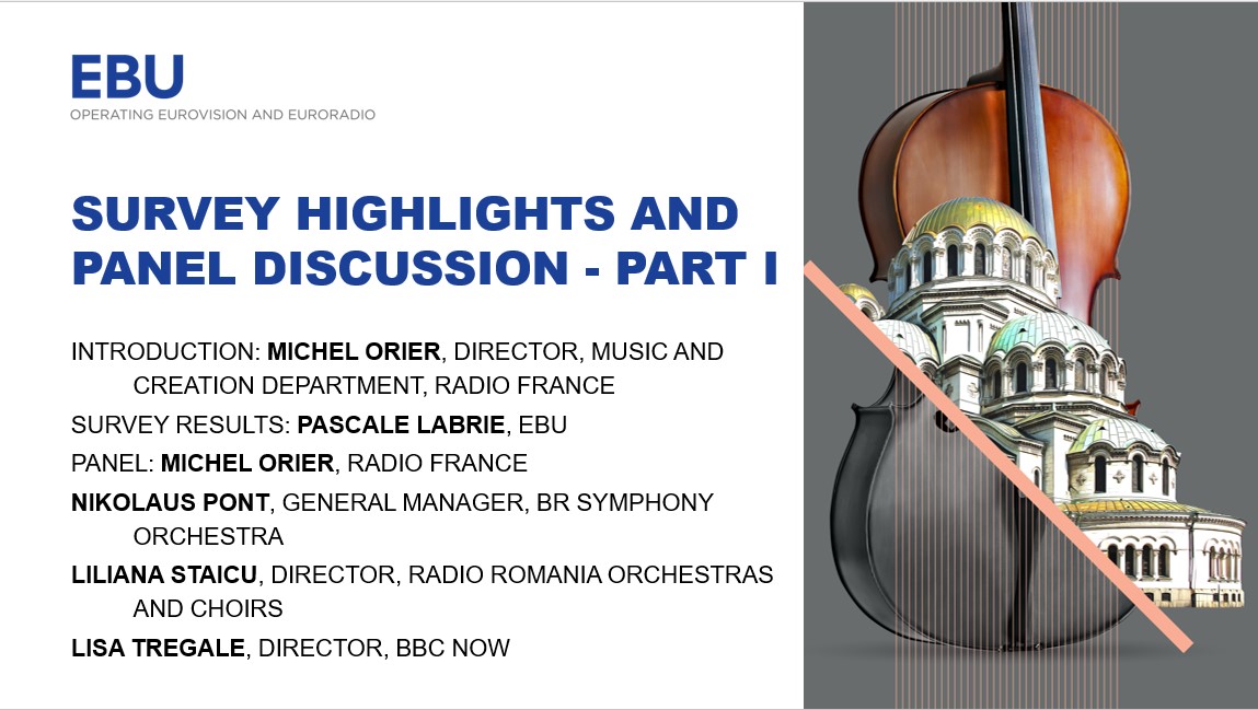 EBU Media Ensemble Survey highlights and panel discussion - Part I